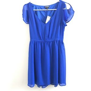 Express Blue Dress